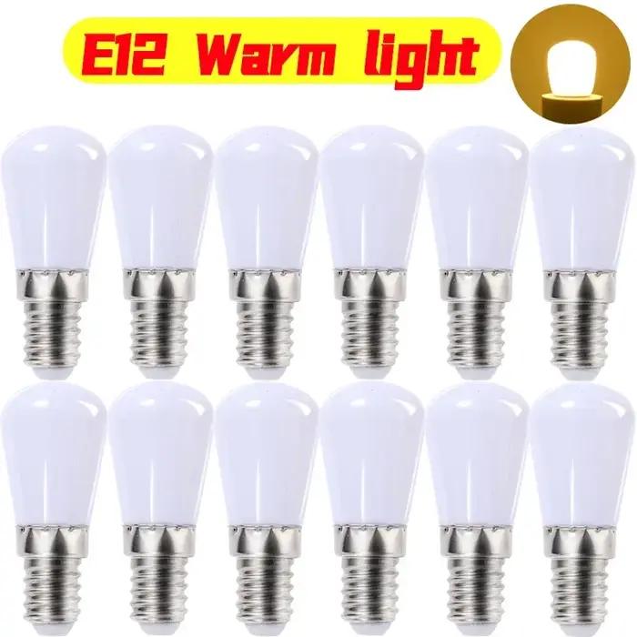 Mini Ampoules LED Plastique Électroniques pour Réfrigérateur Décoration Intérieure Armoires d'Exposition E12 E14 220V Occasions Spéciales