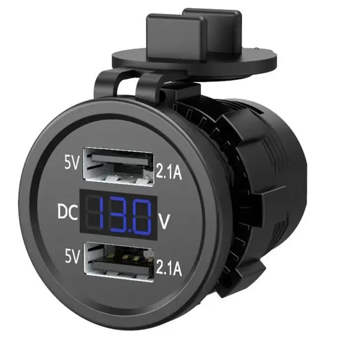 Adaptateur de prise de courant à double Ports USB
