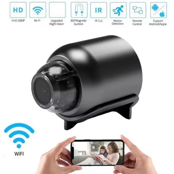 Mini caméra sans fil 1080P, surveillance de sécurité, vidéo, vision nocturne, détection de mouvement