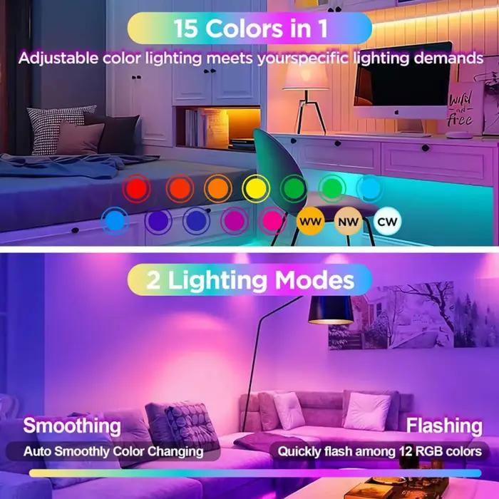 Ampoules LED Rechargeables à Piles avec Télécommande et Minuterie pour Salon et Autres Pièces Occasions Spéciales