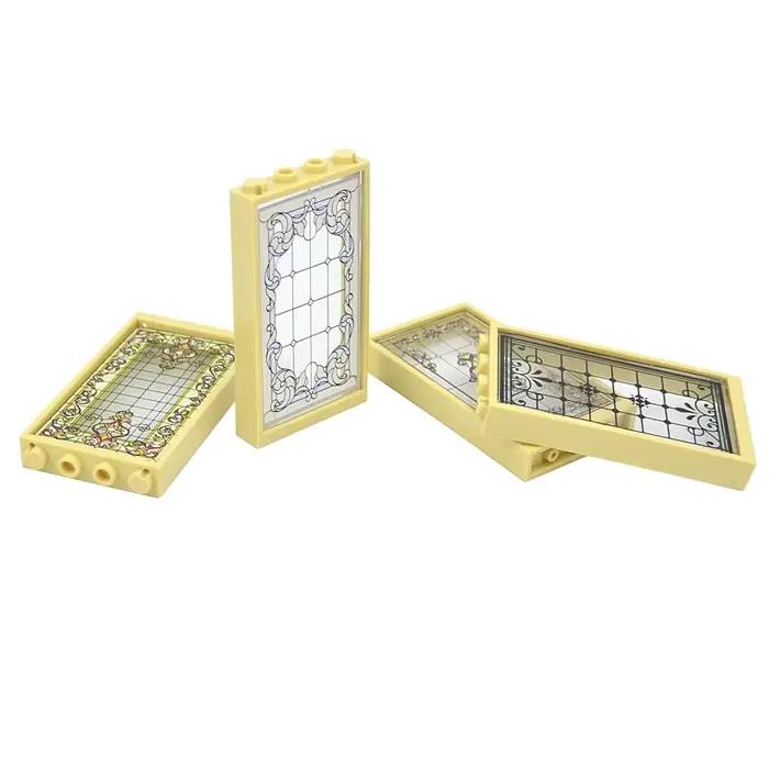 MOC – pièces de maison de ville en brique 1x4x6