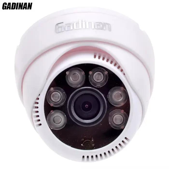 GADINAN AHD caméra de Surveillance AHD 1.0MP/2MP dôme caméra intérieure 6 pièces IR rangée AHD CCTV