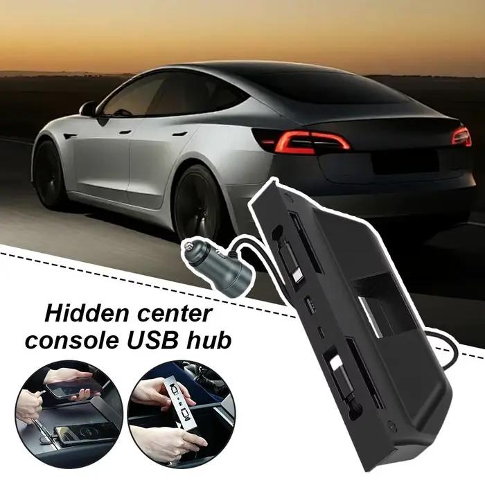 Hub d'extension de console centrale pour Tesla Model 3/Y