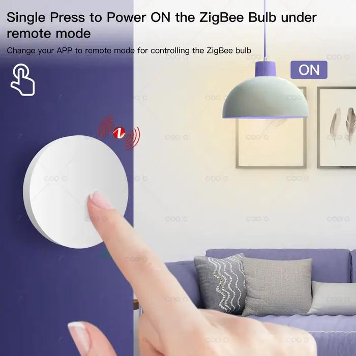 Ewelink Zigbee bouton poussoir intelligent commutateur de scène sans fil App télécommande automatisation