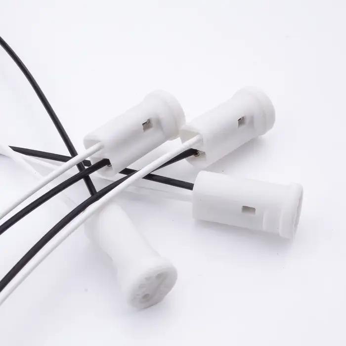 Douille de lampe G4 blanc noir 12V 220V