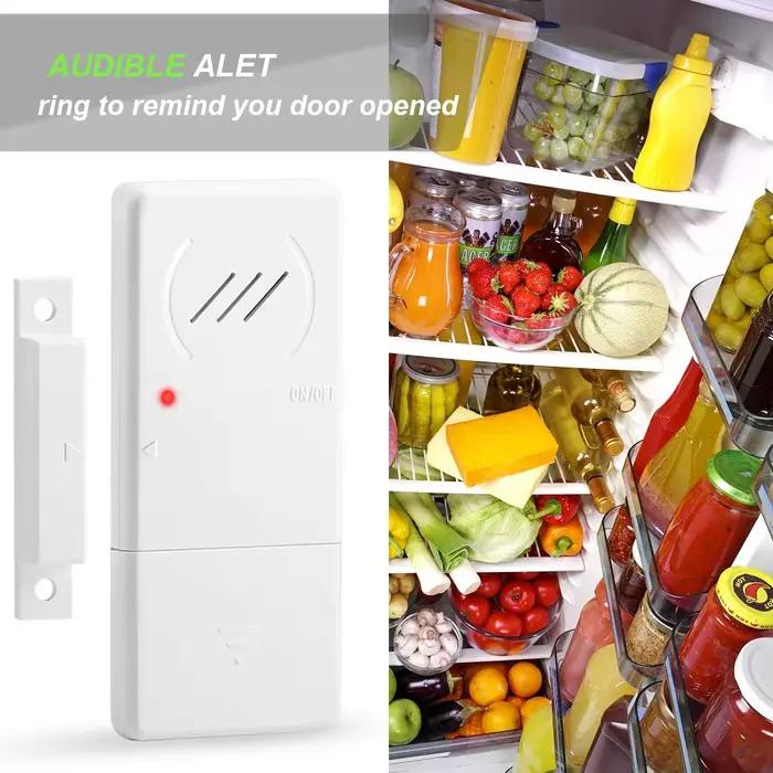 Elecpow Alarme de porte de réfrigérateur 90 dB fort 60 secondes de retard