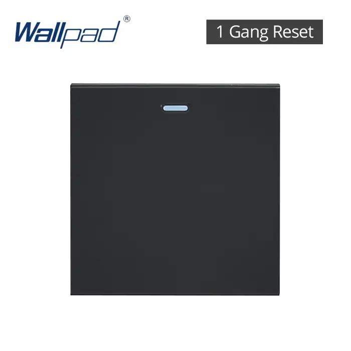 S6 prises et interrupteurs en verre noir 220V bricolage prises murales électriques bouton interrupte