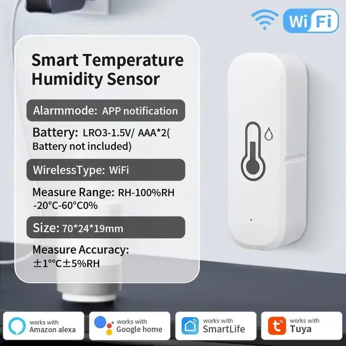 Capteur intelligent de température et d'humidité pour la maison intelligente