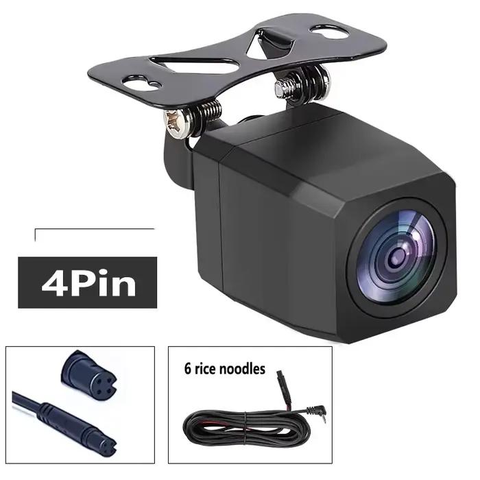Caméra de recul HD couleur 1080P 4 broches avec vision nocturne étanche et anti-choc