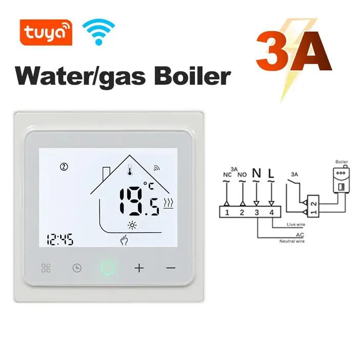 Thermostat WiFi intelligent pour chauffage électrique/eau/chaudière à gaz