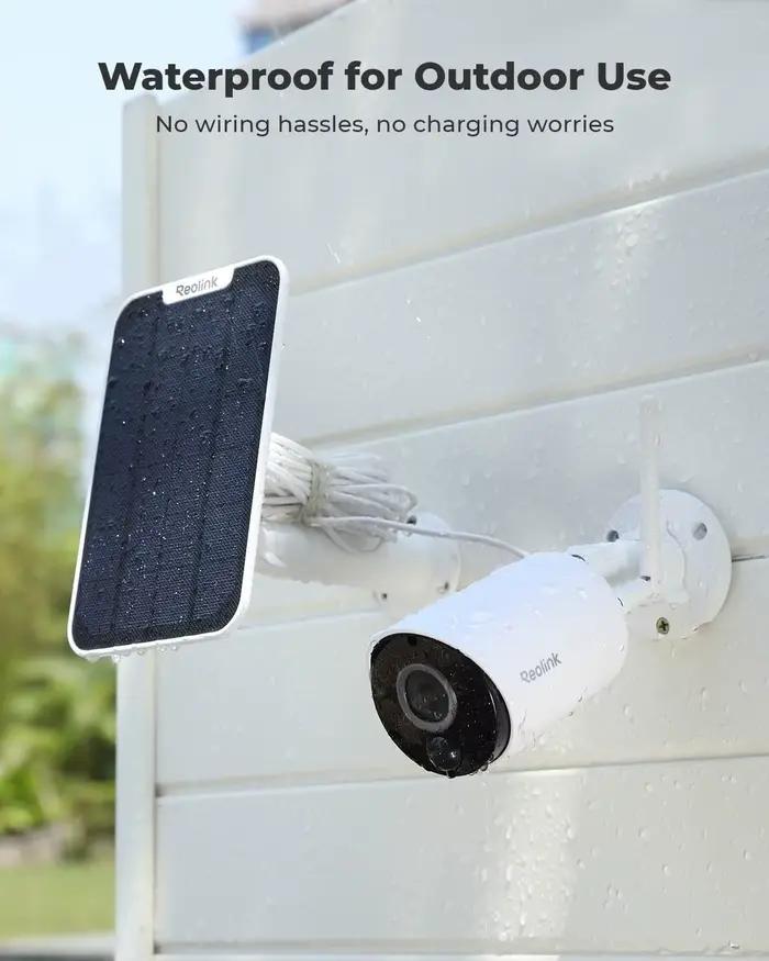 Caméra de sécurité sans fil solaire REOLINK 3MP pour extérieur