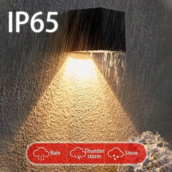 Applique Murale Solaire à LED Sans Fil Imperméable