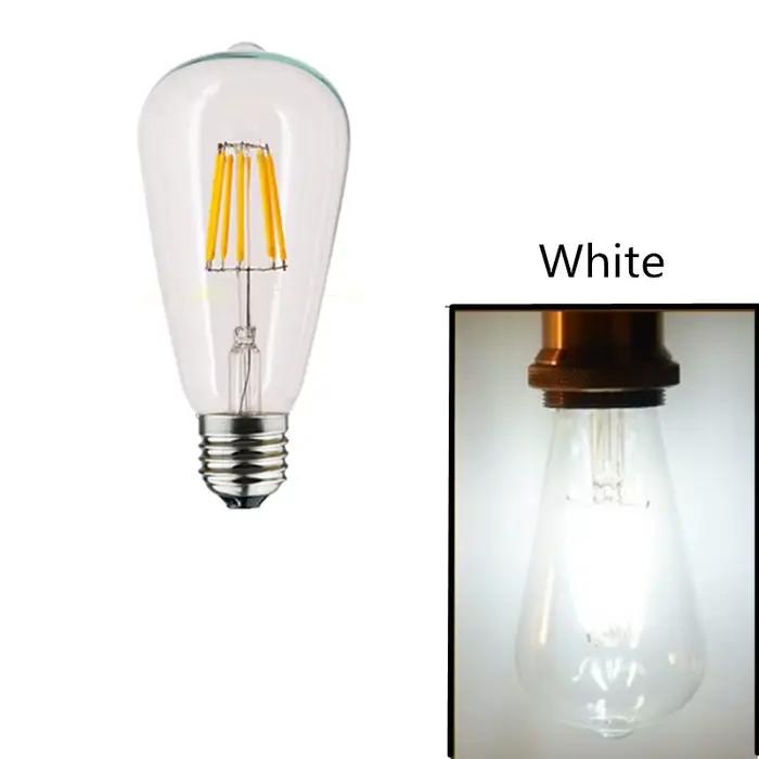 Ampoules LED à filament Edison doré ST64 pour éclairage intime et élégant - chambre, bibliothèque, vitrine, éclairage intérieur, design moderne, ambiance chaleureuse