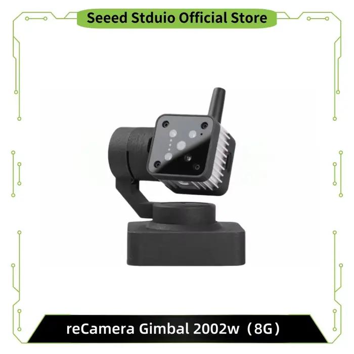 Caméra reCamera à cardan 2 axes 2002w 1TOPS AI, réglable à 360° ° Yaw&180 ° Système de contrôle