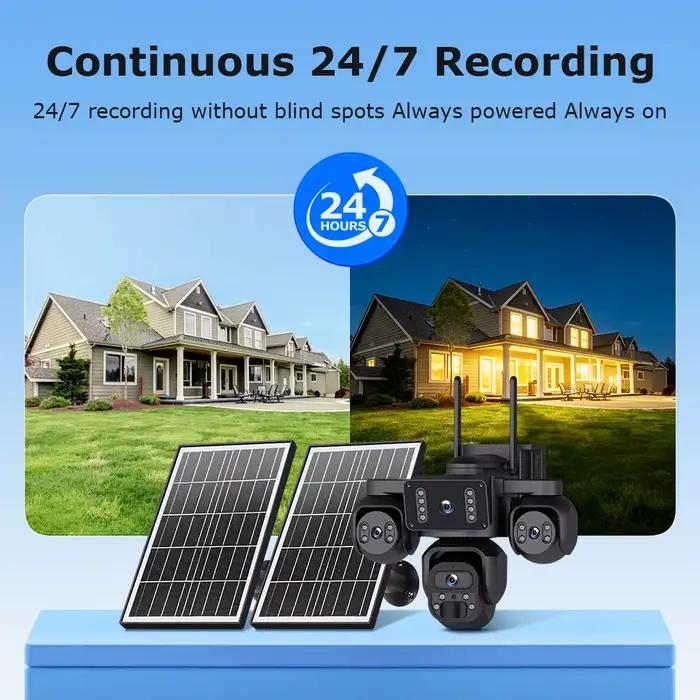 Caméra solaire 4G extérieure