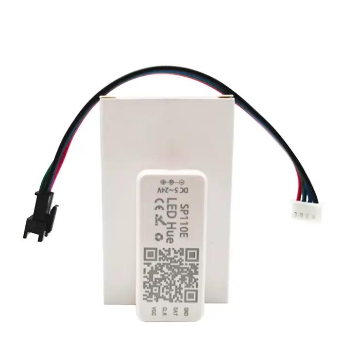Mini contrôleur Led intelligent Bluetooth SP110E, pour WS2812(WS2812B) WS2811 SK6812 WS2815 WS2813 R