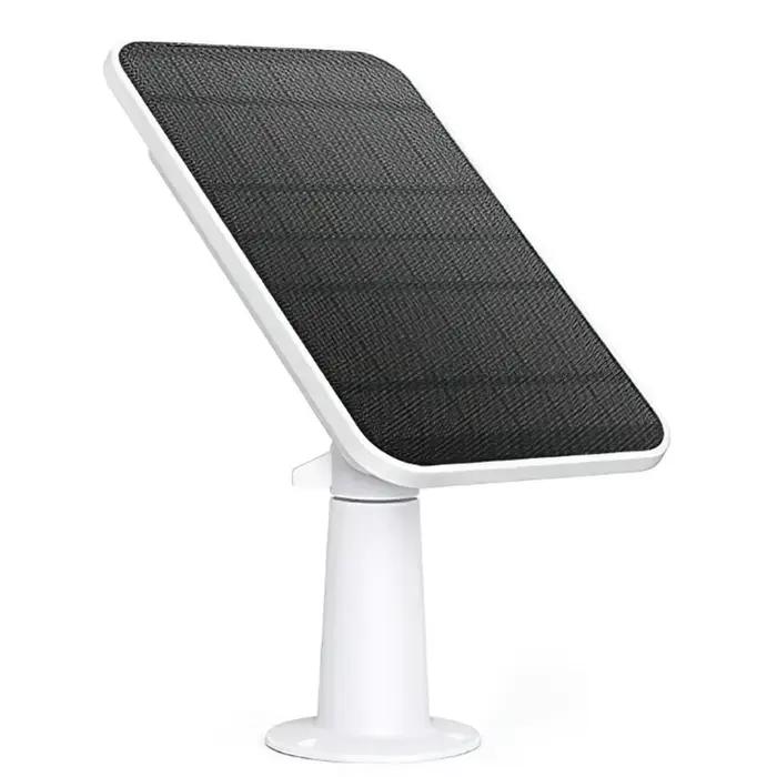 Panneau solaire 4W pour caméra Eufy Eufycam 2/2C/2C Pro/E/2 Pro, supports rotatifs muraux résistants