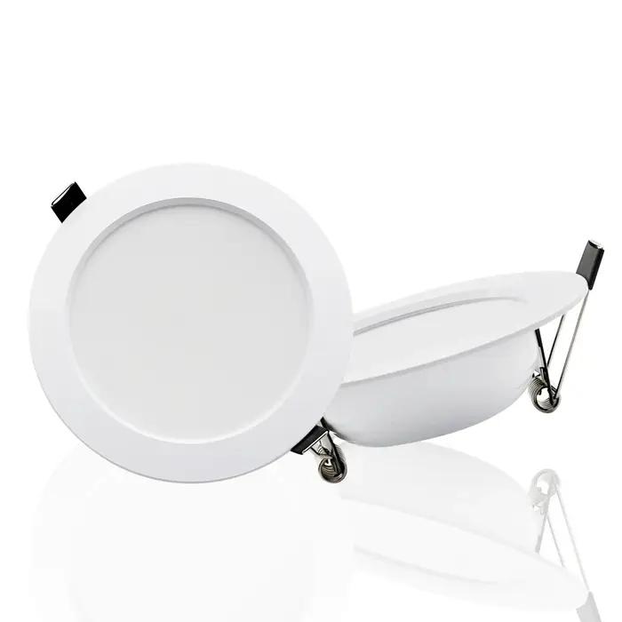 7W 9W 12W 15W 18W Spot LED Downlight AC 220V 240V étanche blanc chaud blanc froid cuisine ronde lamp