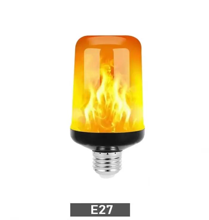 Ampoules LED E27 à effet de flamme dynamique