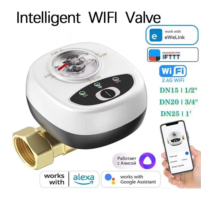 Vanne intelligente pour eau et gaz