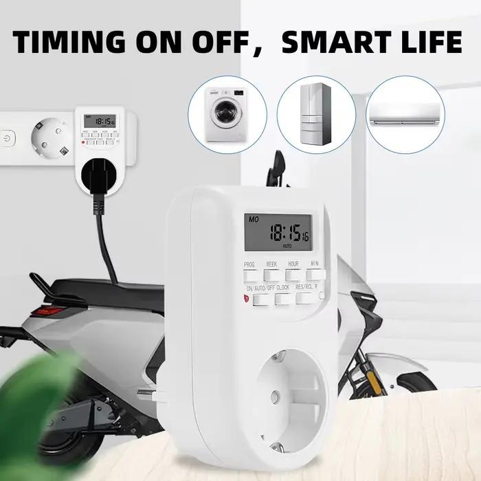 Minuterie numérique électronique 12/24 heures
