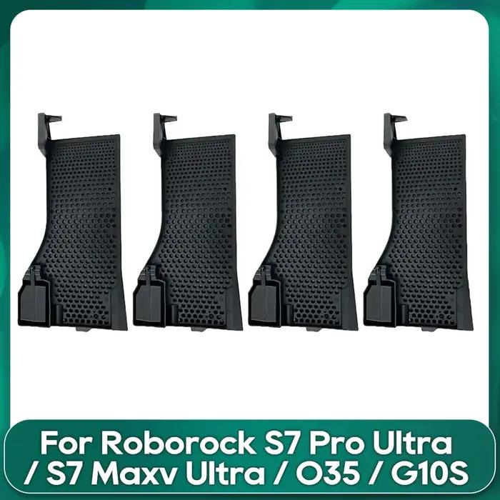 Brosse de nettoyage haute qualité pour robot aspirateur Roborock S7 Pro Ultra S7 Maxv Ultra O35 G10 G10S en plastique avec 12 couleurs pour un ménage impeccable et personnalisé