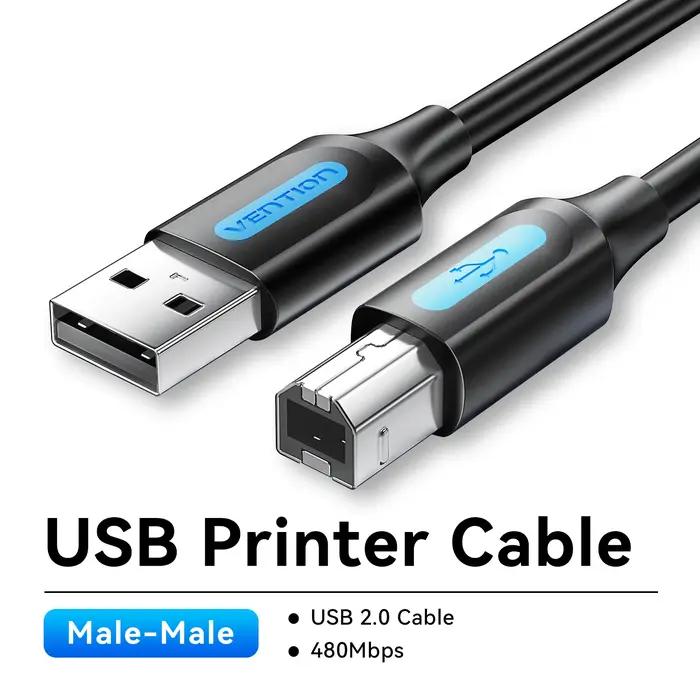Vention USB câble d'imprimante USB 3.0 2.0 Type A mâle à B