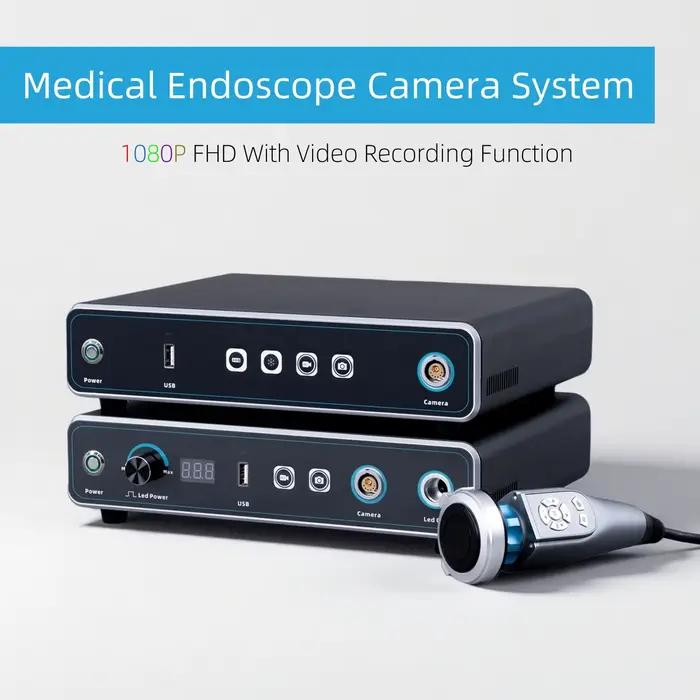 Système de caméra endoscopique chirurgicale FHD et d'enregistrement d'imagerie pour la chirurgie vétérinaire ORL