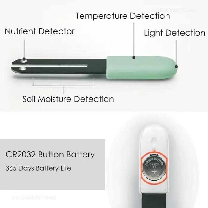 Moniteur numérique Mi Flora version internationale pour soins des plantes testeur intelligent de l'eau du sol et de l'éclairage capteur pour plantes de jardin occasions spéciales