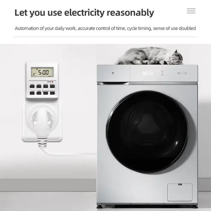 Prise de minuterie numérique électronique 24 heures