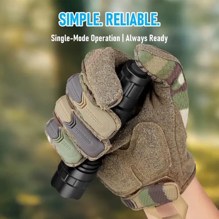 UltraFire WF-501B Lampe de poche tactique à LED de police 1 mode 1200 lumens Lampe de poche militair