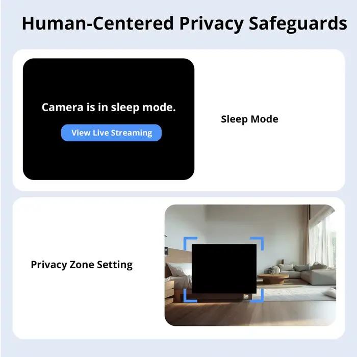 SONOFF CAM-S2 caméra de sécurité à domicile WiFi 1080P alerte de détection de mouvement Audio bidirectionnel interactif en temps réel prise en charge Alexa Google