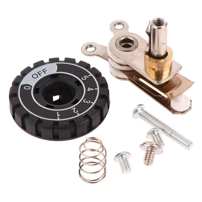 Ensemble de thermostat avec bouton de réglage pour fer à vapeur électrique ES-300 ES-94A ES-94B, the