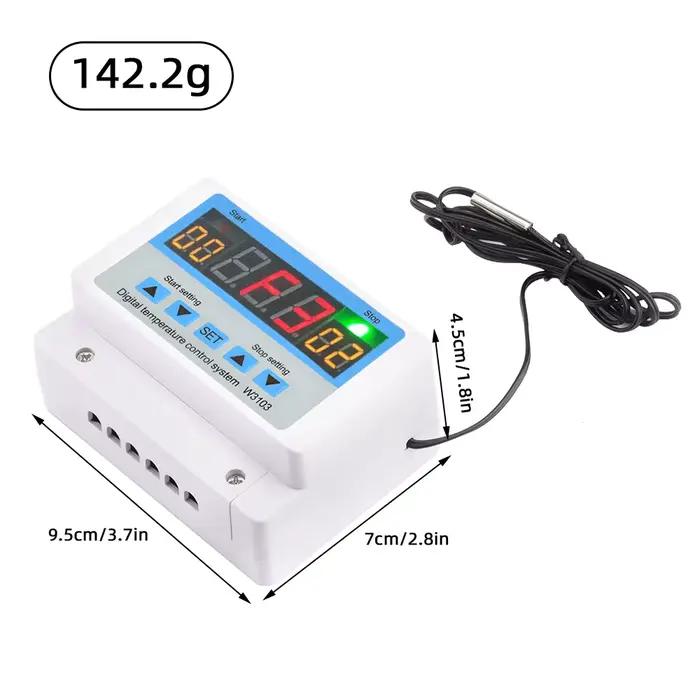 W3103 AC 220 V Thermostat numérique 30A régulateur de température interrupteur tenture murale DC 12 V 24 V