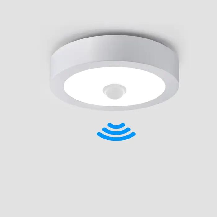 Plafonnier avec capteur de mouvement PIR 110V 220V 6W -18W Led lumières pour chambre lampara techo l