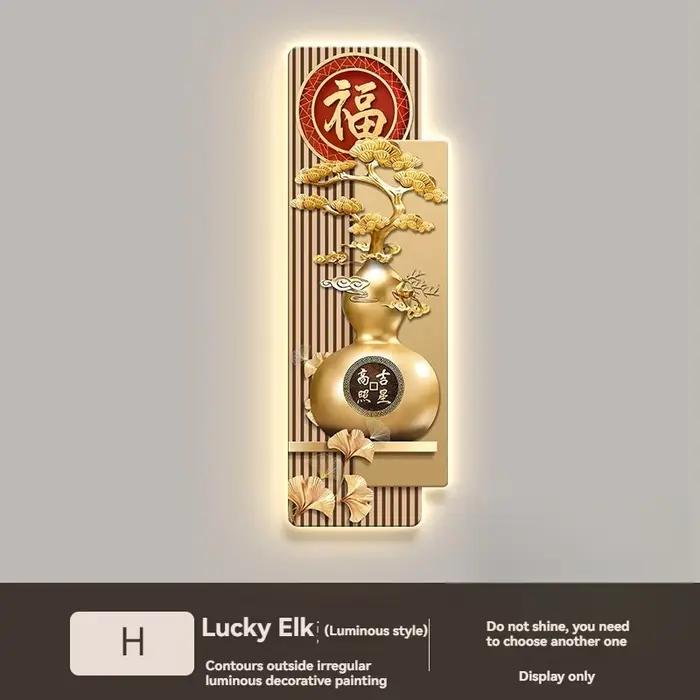 Entrée de luxe légère, lumières Led