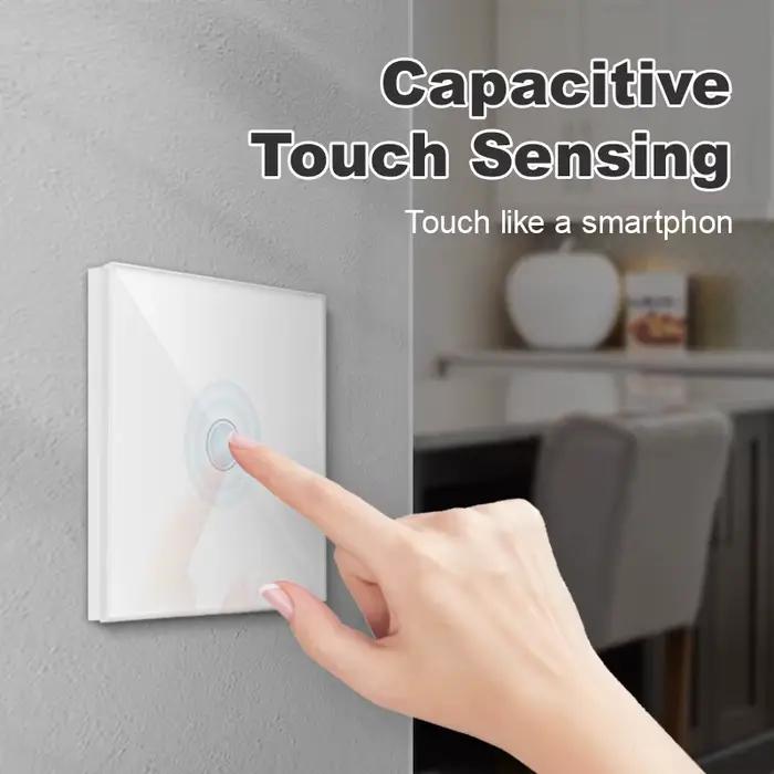 Capteur de lumière tactile mural Novski en verre trempé pour éclairage intelligent modernes et durables occasions spéciales