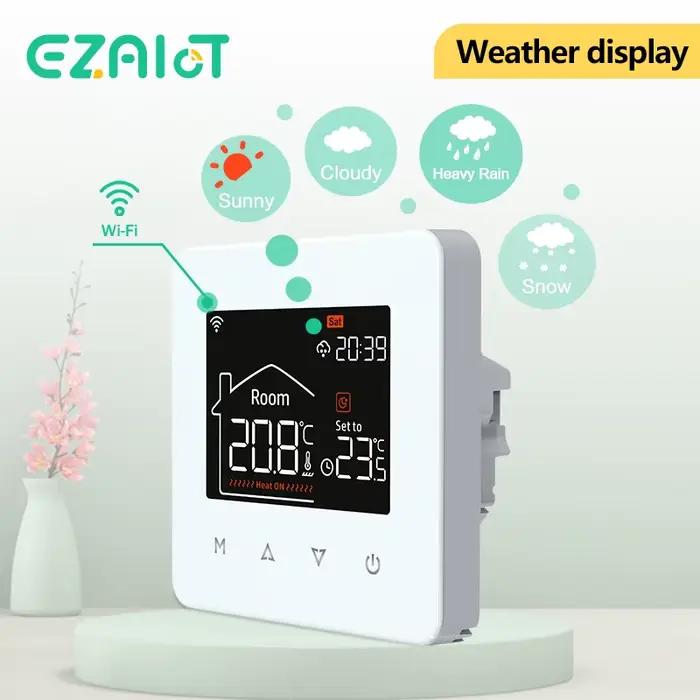Thermostat intelligent Tuya WiFi pour chauffage au sol électrique