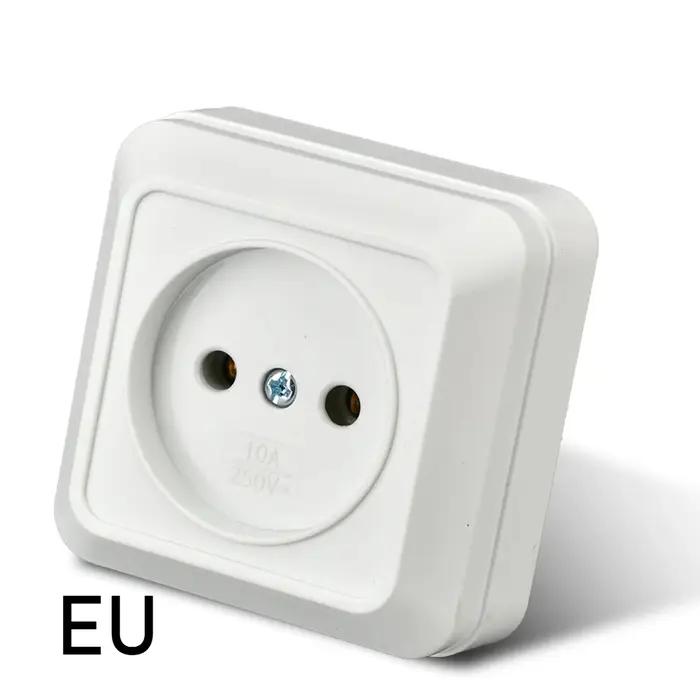 Prise murale blanche, Standard ue