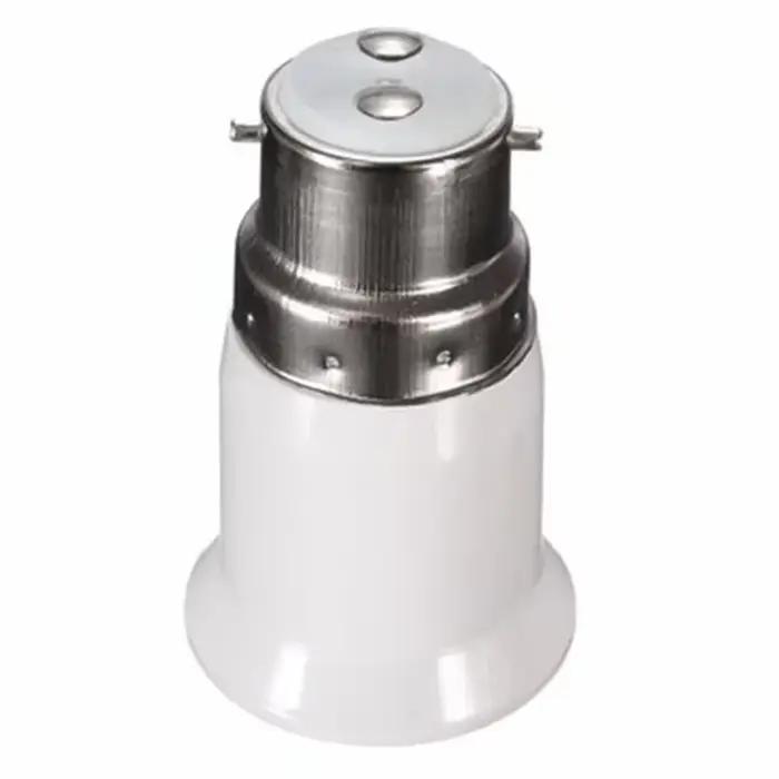 Convertisseur de douilles de lampe B22 à E27 support de base de lampe adaptateur de douille de lumière à vis pour usage domestique et professionnel adapté à divers types de luminaires et ampoules occasions spéciales