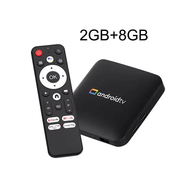 Smart TV Box H96 MAX S905L3 Android 14.0 4K BT Google Voice lecteur multimédia à distance maison And