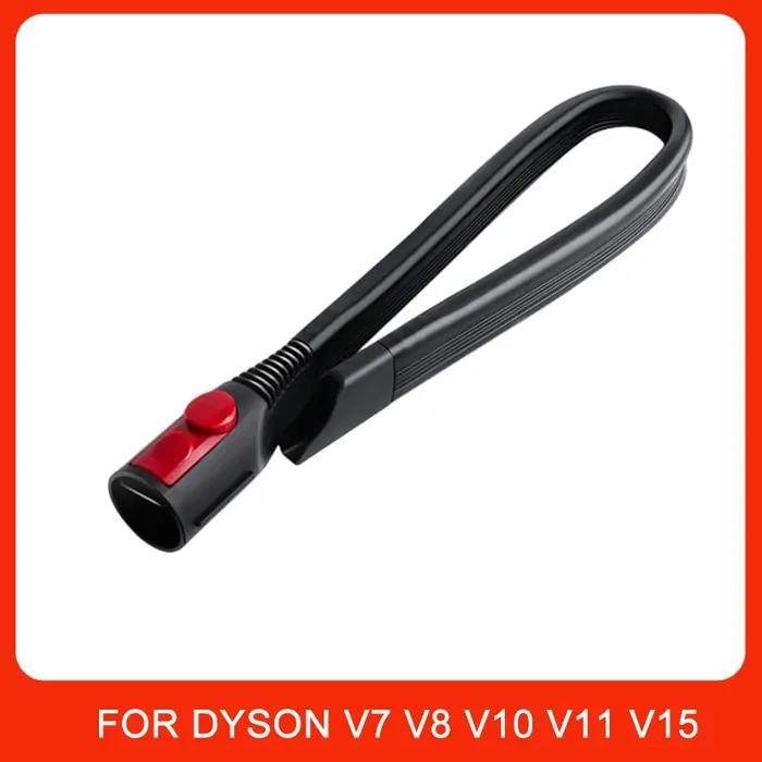 Pièce d'aspirateur flexible en ABS pour aspirateurs Dyson V7 V8 V10 V11 V15 pour nettoyage de recoins et espaces difficiles d'accès à la maison et en voiture