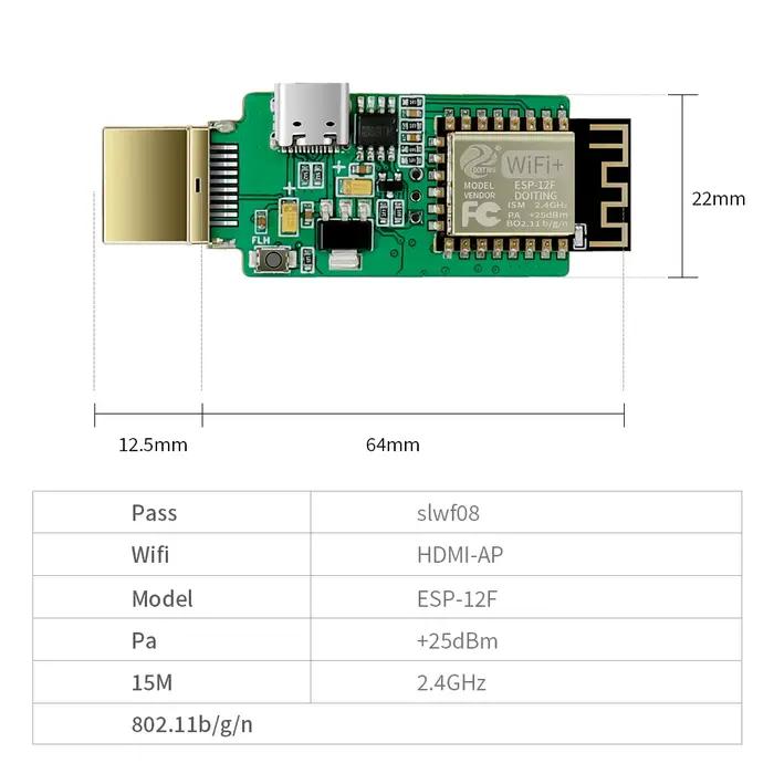Carte de développement de contrôleur HDMI-CEC SLWF-08