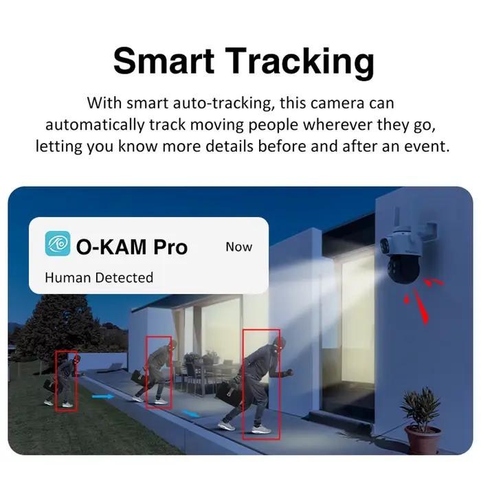 Caméra de sécurité extérieure Vstarcam 5MP à double objectif