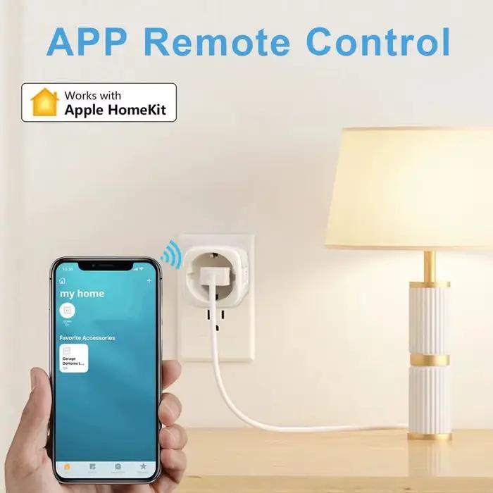 Matter WiFi prise intelligente EU16A Mini adaptateur