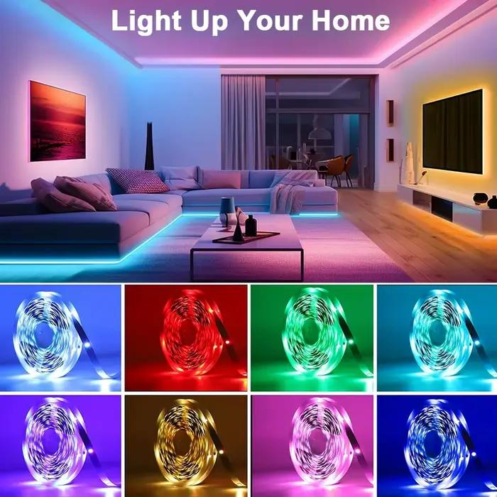 Bande lumineuse LED pour décoration de chambre