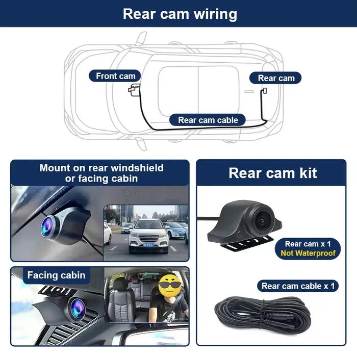 Caméra de tableau de bord pour Volvo XC60 2014 2015 2016 2017