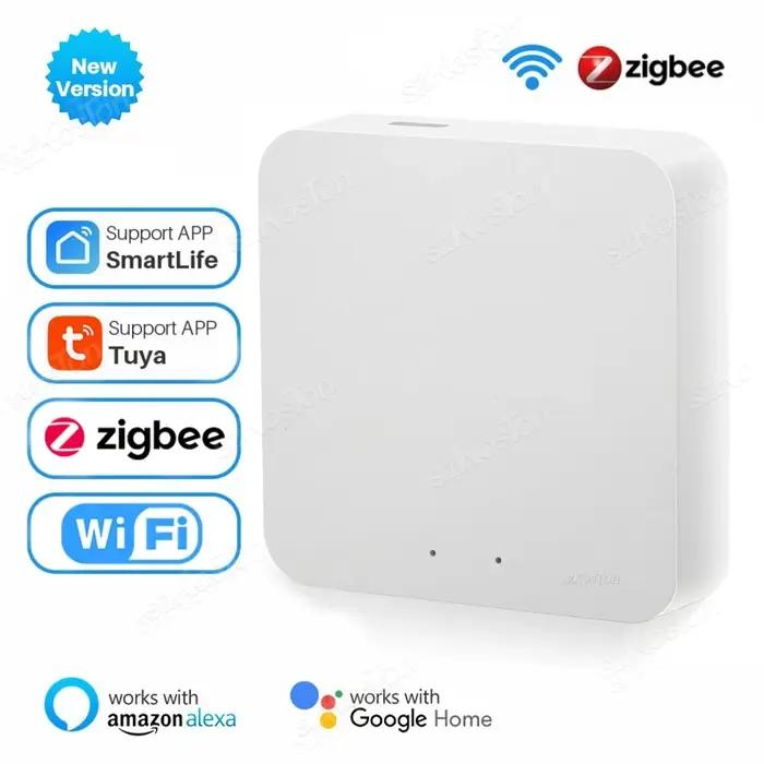 Tuya Zigbee 3.0 Hub passerelle maison intelligente pont sans fil application Smart Life télécommande dispositif d'automatisation fonctionne avec Alexa Google