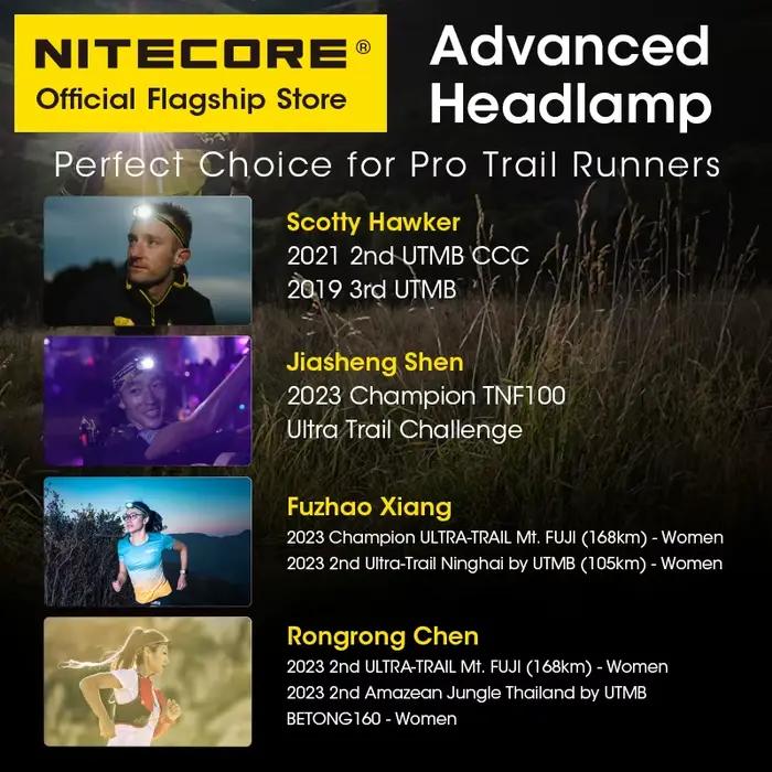 NITECORE NU21 Touristes Faisceau Sauna Lampe USB-C Rechargeable 360 Lumen Courant Pêche observateur