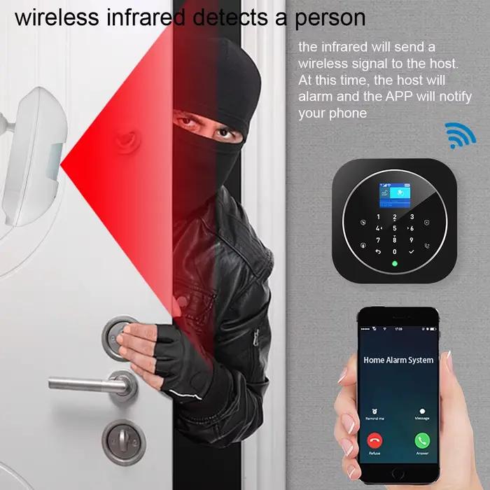 Système d'alarme Wifi GSM pour la maison